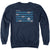 New York City - Waves Adult Crewneck Sweatshirt
