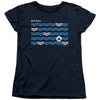 New York City - Waves Women's Short Sleeve