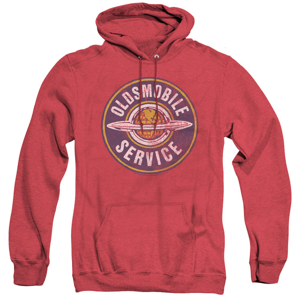Oldsmobile - Vintage Service Adult Heather Hoodie