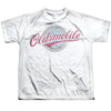 Oldsmobile - Oversized And Faded Logo Youth Short Sleeve 100% Poly