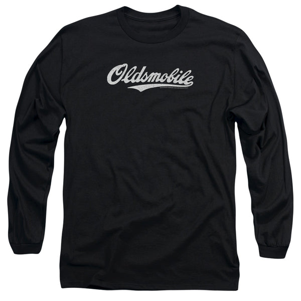 Oldsmobile - Oldsmobile Cursive Logo Adult Long Sleeve