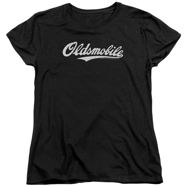 Oldsmobile - Oldsmobile Cursive Logo Women's Short Sleeve