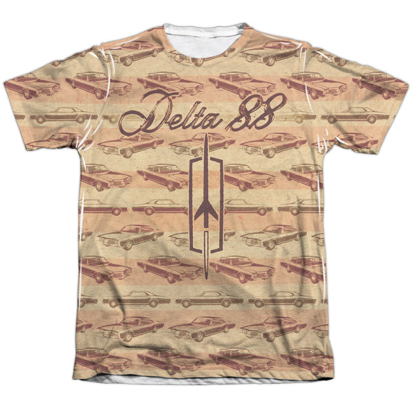 Oldsmobile - Delta 88 Adult Regular Fit Short Sleeve 65 - 35 Poly - Cotton