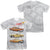 Oldsmobile - Rocket Line (Front - Back Print) Adult Regular Fit Short Sleeve 100% Poly