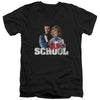 Old School - Frank And Friend Adult Slim Fit V Neck Cotton