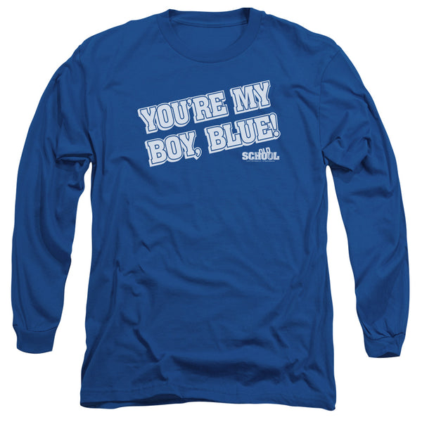 Old School - My Boy Blue Adult Long Sleeve