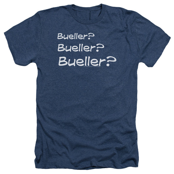 Ferris Bueller - Bueller? Adult Regular Fit Heather Short Sleeve