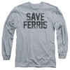 Ferris Bueller - Save Ferris Adult Long Sleeve