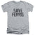 Ferris Bueller - Save Ferris Adult Slim Fit V Neck Cotton