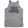 Ferris Bueller - Save Ferris Adult Tank Top