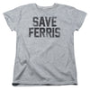 Ferris Bueller - Save Ferris Women's Short Sleeve