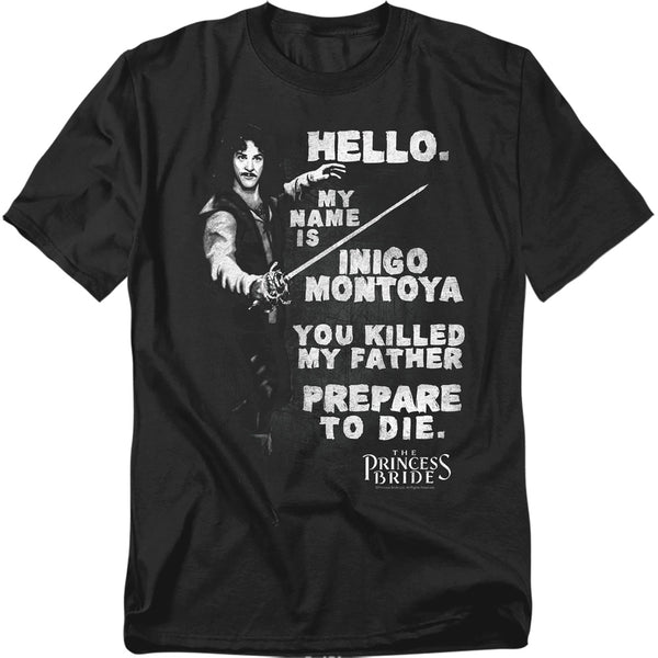 Princess Bride - Hello Again Adult Regular Fit Short Sleeve