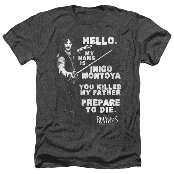 Princess Bride - Hello Again Adult Regular Fit Heather Short Sleeve