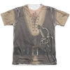 Princess Bride - Montoya Costume Adult Regular Fit Short Sleeve 65 - 35 Poly - Cotton
