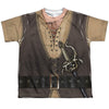 Princess Bride - Montoya Costume Youth Short Sleeve 100% Poly