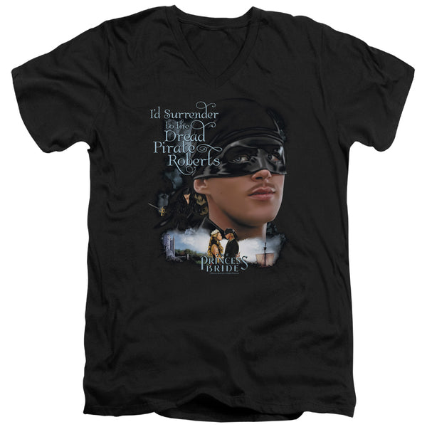 Princess Bride - Surrender Adult Slim Fit V Neck Cotton