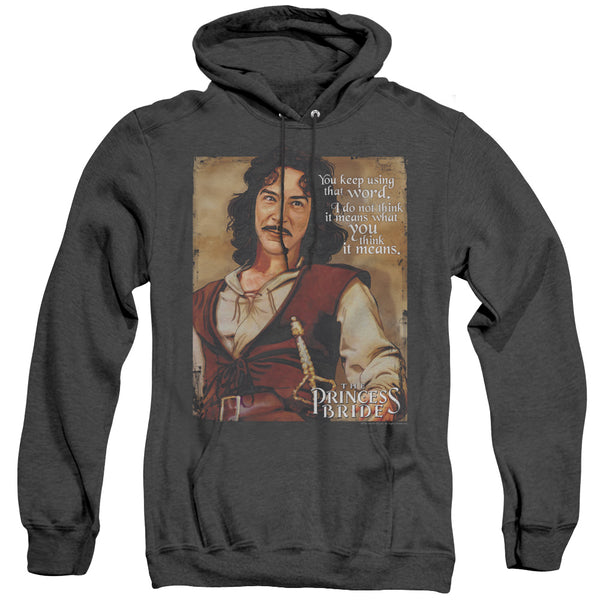 Princess Bride - Word Adult Heather Hoodie