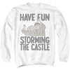 Princess Bride - Have Fun Storming The Castle Adult Crewneck Sweatshirt