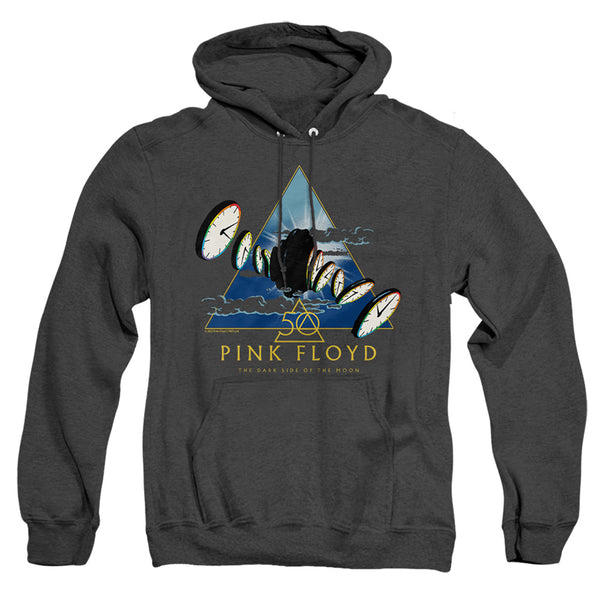 Pink Floyd - Clocks Adult Heather Hoodie