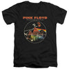 Pink Floyd - Vintage Pyramids Adult Slim Fit V Neck Cotton