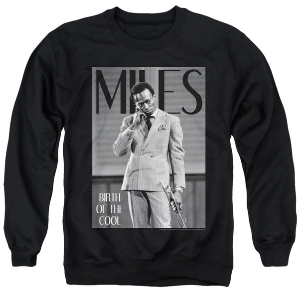 Miles Davis - Simply Cool Adult Crewneck Sweatshirt