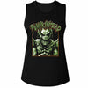 Pumpkinhead Photo And Logo-Ladies Muscle Tank