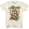 Poison-Poison Fade Color Skull- S/S Tshirt