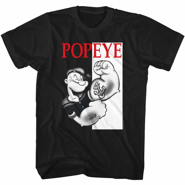Popeye Black Box Large T-Shirt
