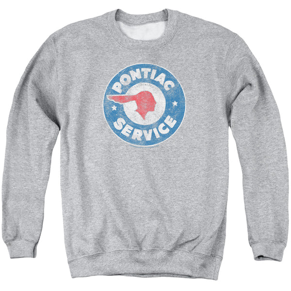 Pontiac - Vintage Pontiac Service Adult Crewneck Sweatshirt