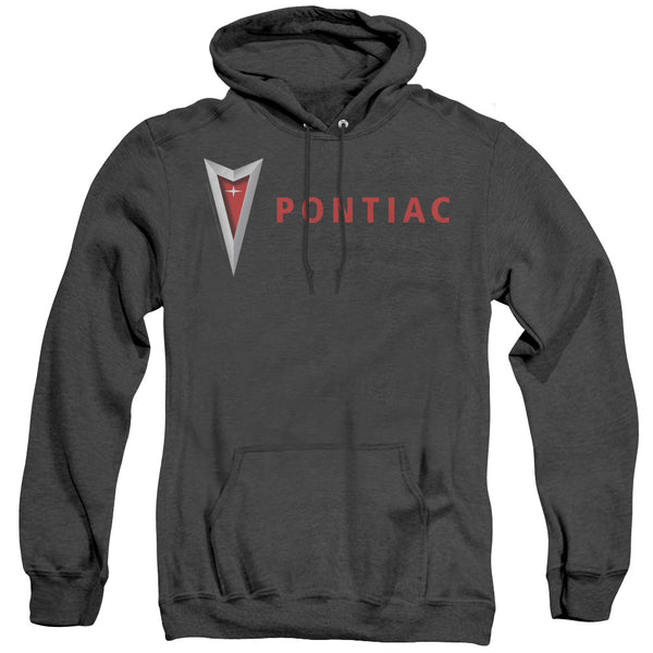 Pontiac - Modern Pontiac Arrowhead Adult Heather Hoodie