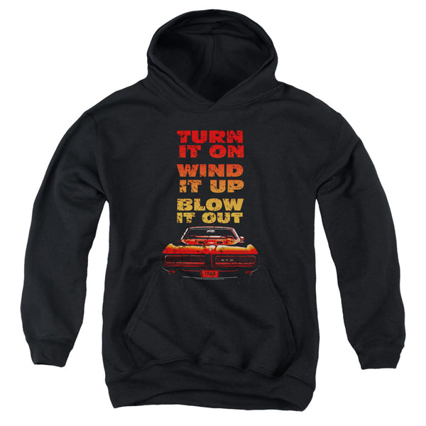 Pontiac - Blow It Out GTO Youth Hooded Sweatshirt