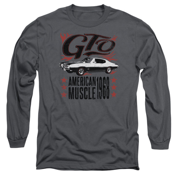 Pontiac - GTO Flames Adult Long Sleeve