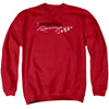 Pontiac - Red Pontiac Racing Adult Crewneck Sweatshirt