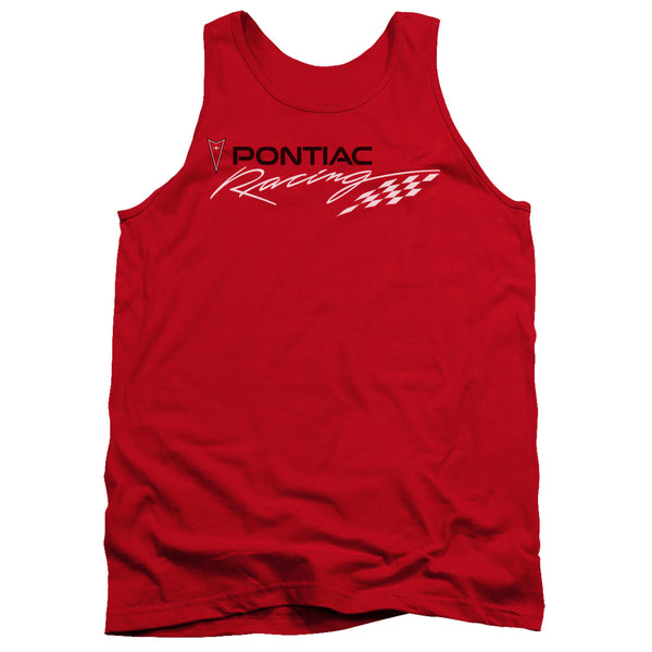Pontiac - Red Pontiac Racing Adult Tank Top