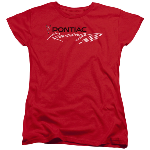 Pontiac - Red Pontiac Racing Women's Short Sleeve