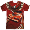 Pontiac - Firebird Flames Adult Regular Fit Short Sleeve 100% Poly