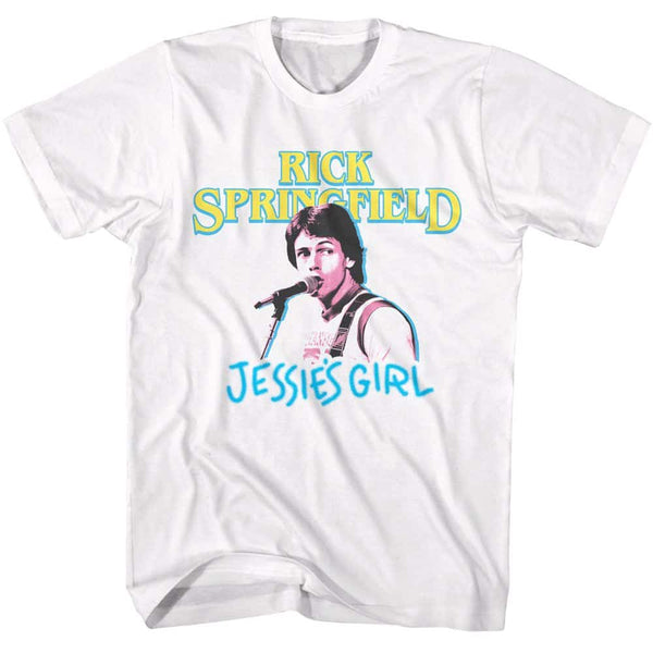Rick Springfield Jessies Girl- S/S Tshirt