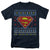 Superman - Ugly Christmas Logo Short-Sleeve Shirt