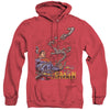 Superman - Breaking Chains Adult Heather Hoodie
