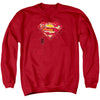 Superman - Super Mech Shield Adult Crewneck Sweatshirt