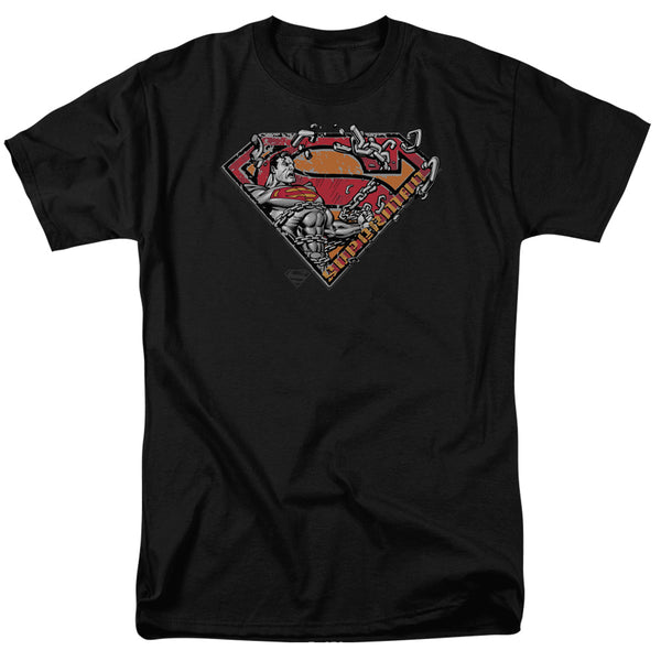 Superman - Breaking Chain Logo Short-Sleeve Shirt