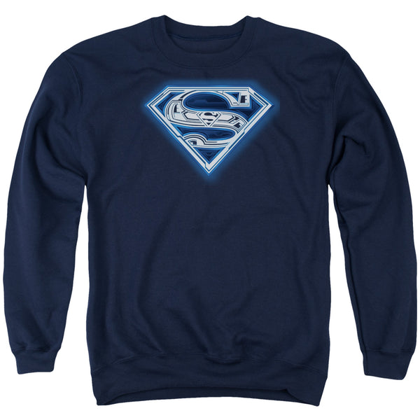 Superman - Cyber Shield Adult Crewneck Sweatshirt