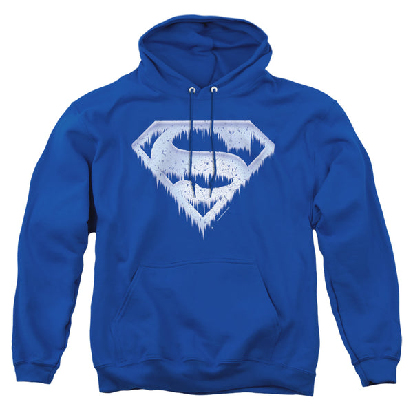 Superman - Ice And Snow Shield Adult Pull Over Hoodie