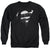 Superman - Dripping Shield Adult Crewneck Sweatshirt