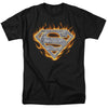 Superman - Steel Fire Shield Short-Sleeve Shirt