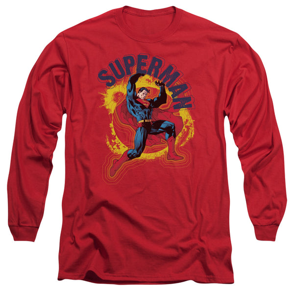 Superman - A Name To Uphold Adult Long Sleeve Shirt