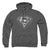 Superman - Tribal Steel Logo Adult Pull Over Hoodie