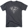 Superman - Tribal Steel Logo Short-Sleeve Shirt