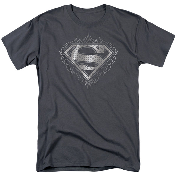 Superman - Tribal Steel Logo Short-Sleeve Shirt