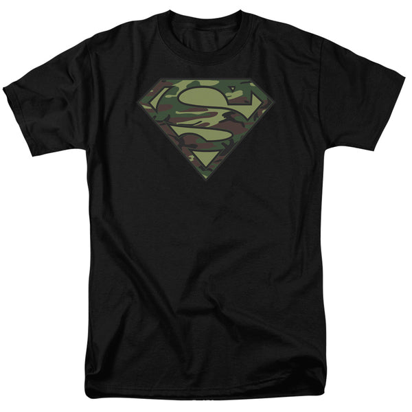 Superman - Camo Logo Short-Sleeve Shirt
